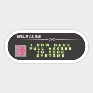 Neuralink Sticker